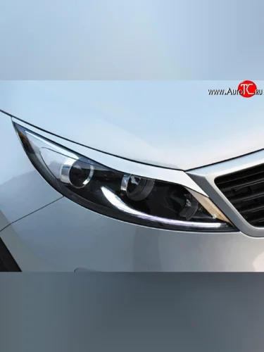 Реснички на фары M-VRS KIA Sportage 3 SL дорестайлинг (2010-2014)