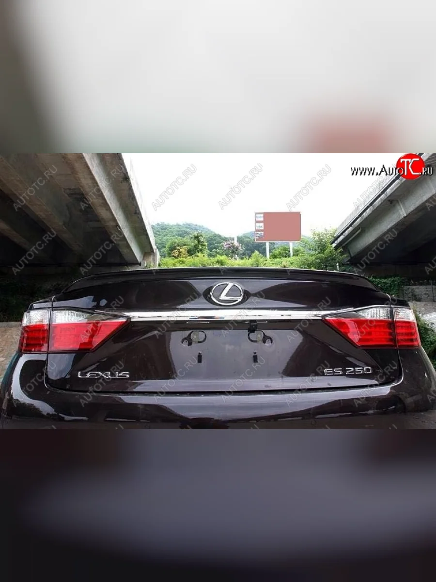 Лип спойлер АВТОКРАТ Lexus ES300h XV60 дорестайлинг (2012-2015) (Неокрашенный)  в Перми Пермском крае