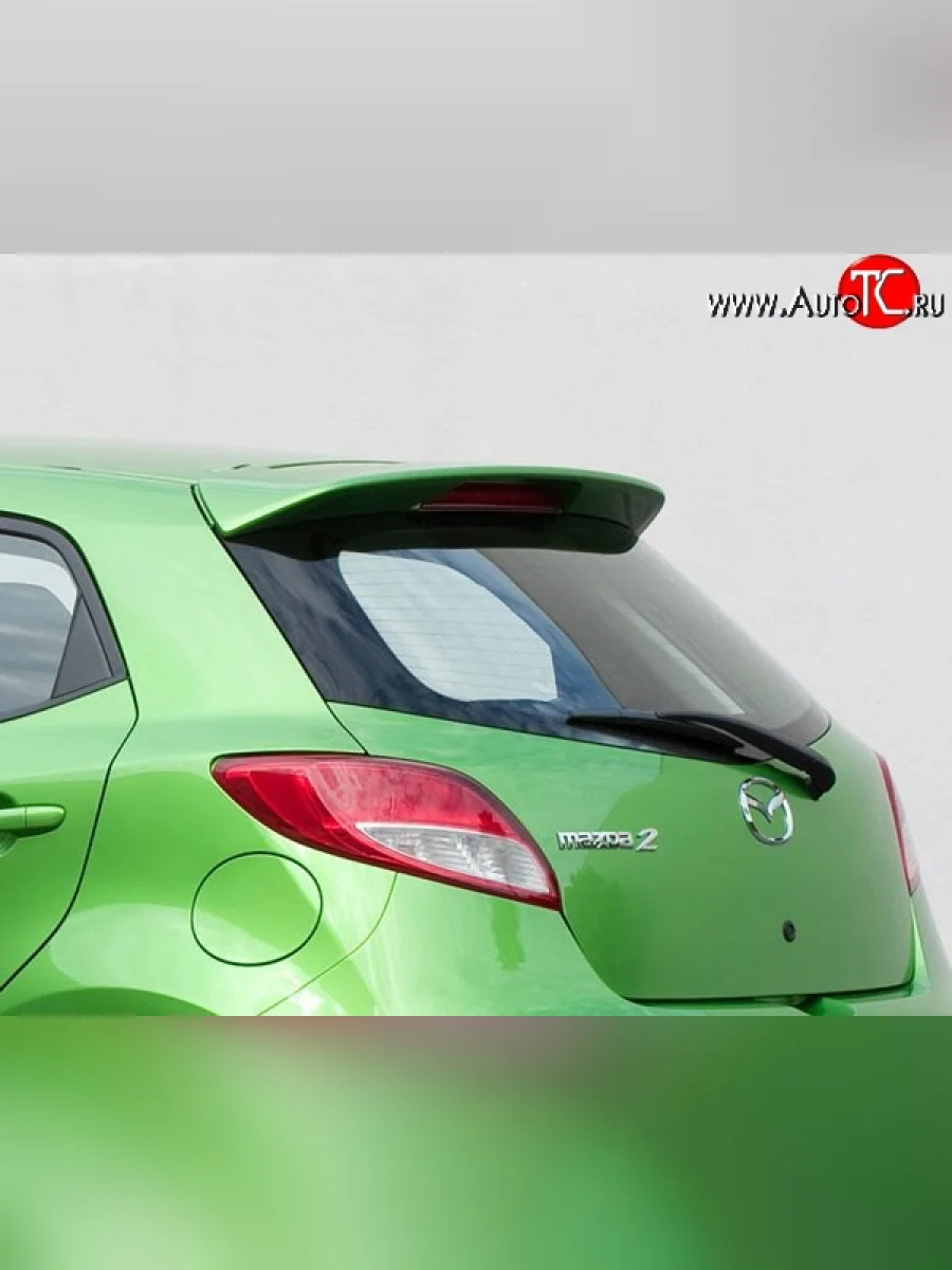 Спойлер M-VRS Mazda Demio 3 DE рестайлинг (2011-2014) (Неокрашенный)  с доставкой в г. Керчь