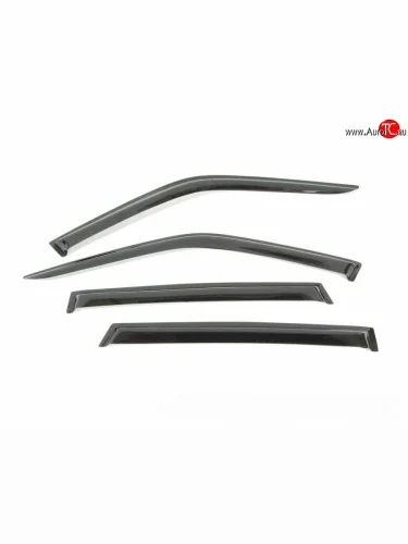 Комплект дефлекторов окон SkyLine Mazda 3/Axela BK дорестайлинг, хэтчбэк (2003-2006)