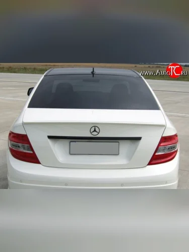 Лип спойлер M-VRS Mercedes-Benz C-Class W204 дорестайлинг седан (2007-2011)