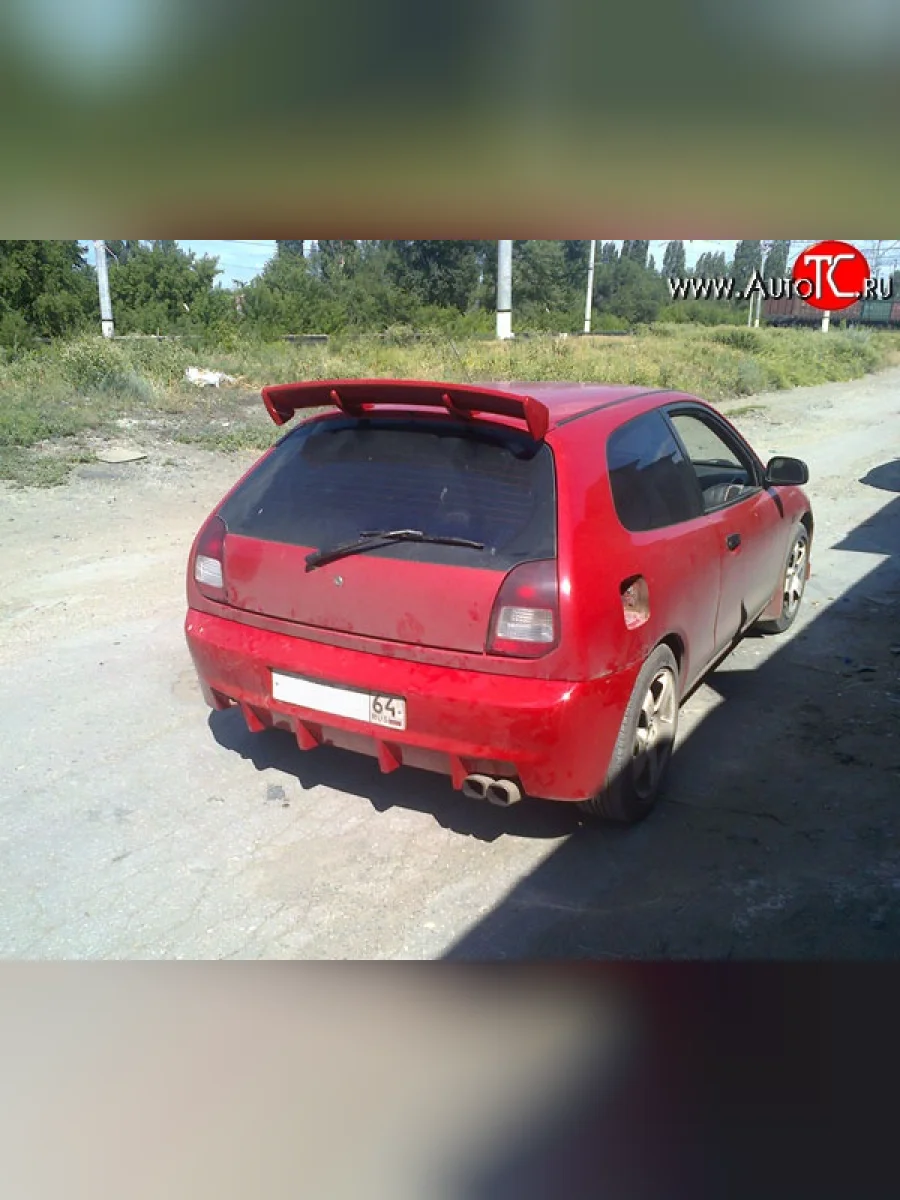 Задний бампер M-VRS Mitsubishi Colt CJ0 хэтчбэк 3 дв. (1995-2003) (Неокрашенный)  в Керчи Республика Крым