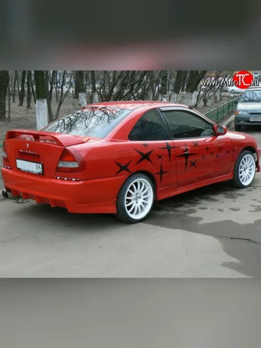 Пороги накладки M-VRS (купе/хэчтбек 3 двери) (купе/хэчтбек 3 двери) Mitsubishi Colt CJ0 хэтчбэк 3 дв. (1995-2003)