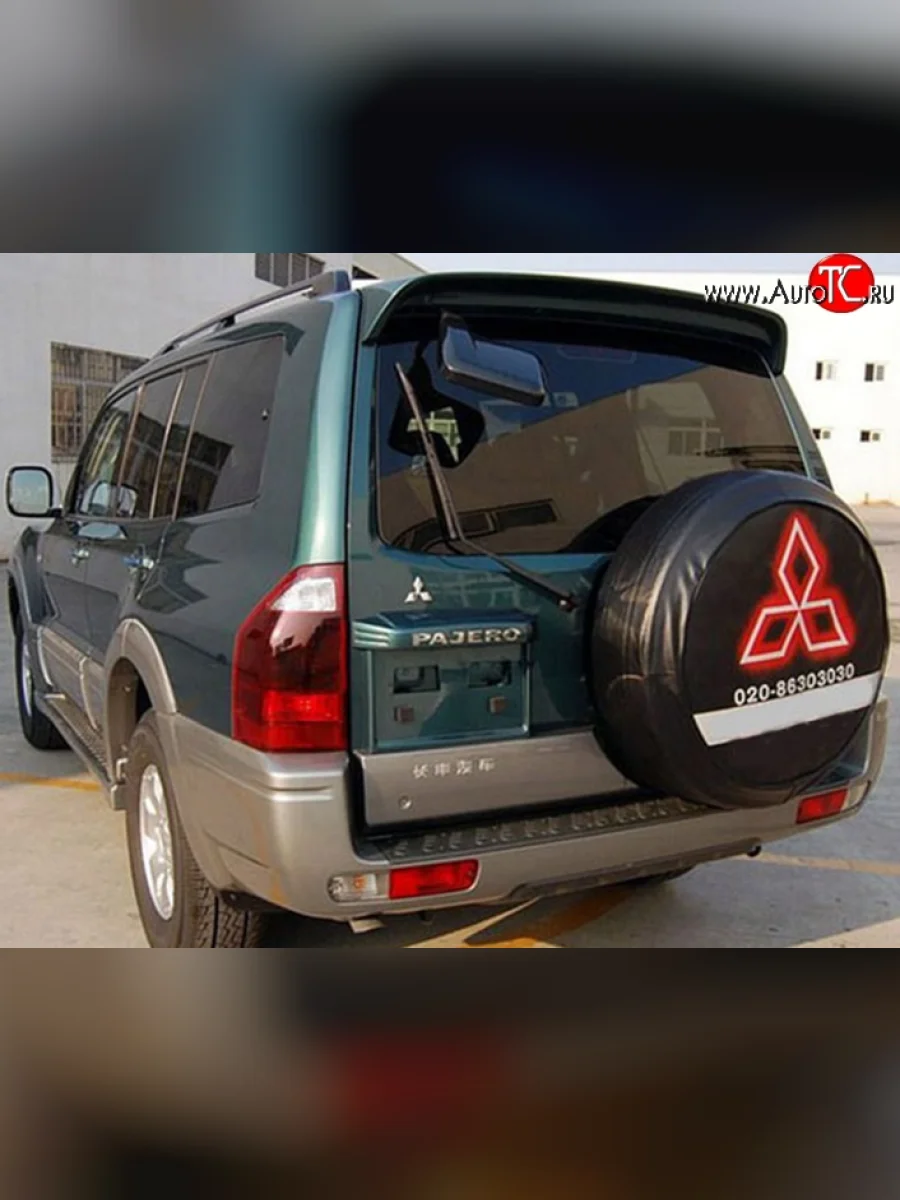 Спойлер M-VRS Mitsubishi Pajero 3 V70 дорестайлинг (1999-2003) (Неокрашенный)  в Самаре Самарской области