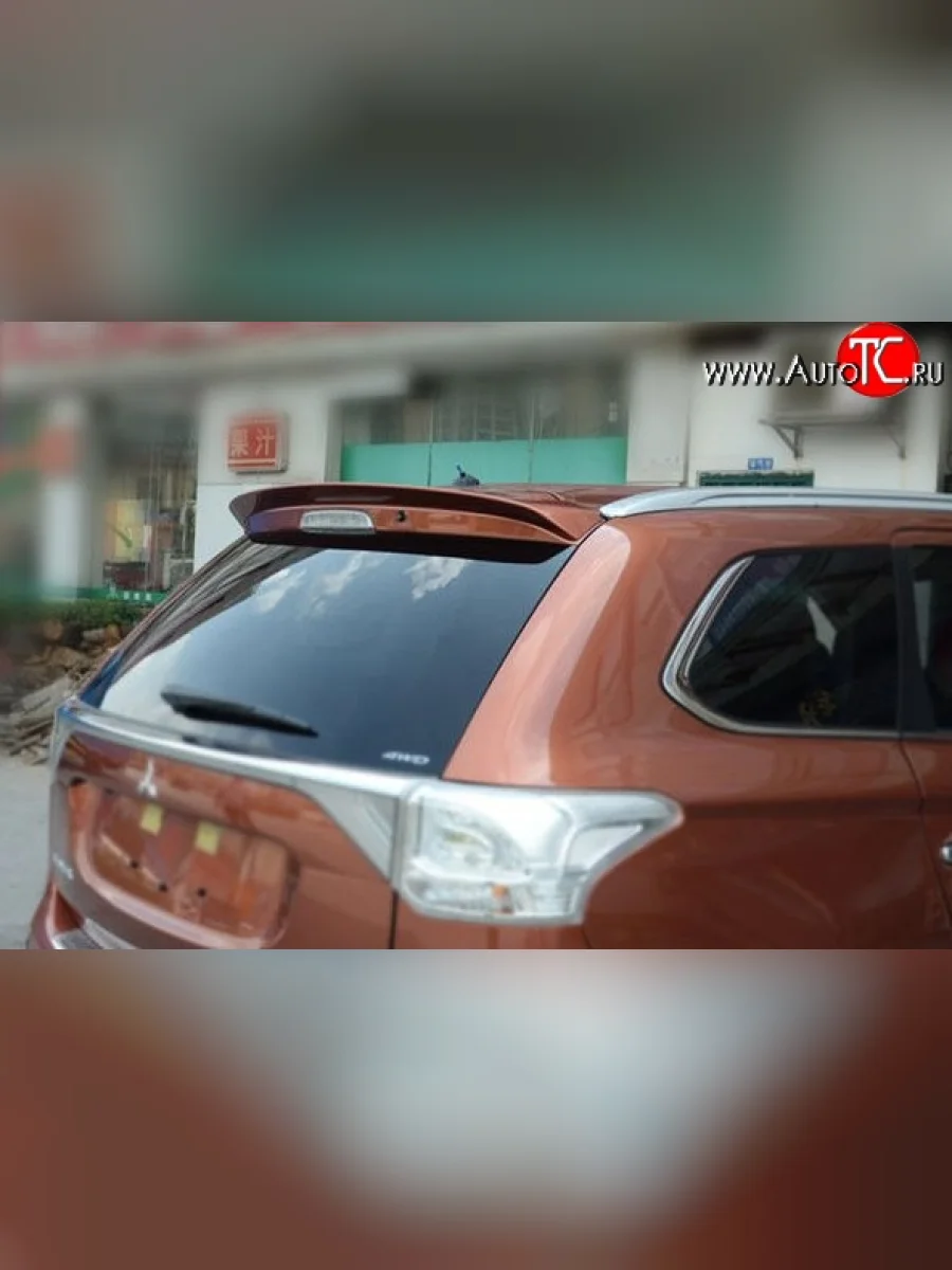 Спойлер M-VRS Mitsubishi Outlander GF дорестайлинг (2012-2014) (Неокрашенный)  в Воронеже Воронежской области