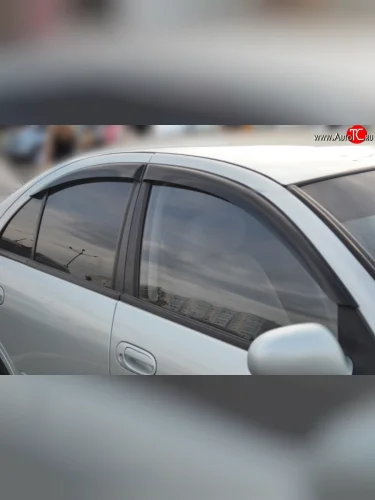 Комплект дефлекторов окон (седан) SkyLine Nissan Almera 3 G15 седан (2012-2019)