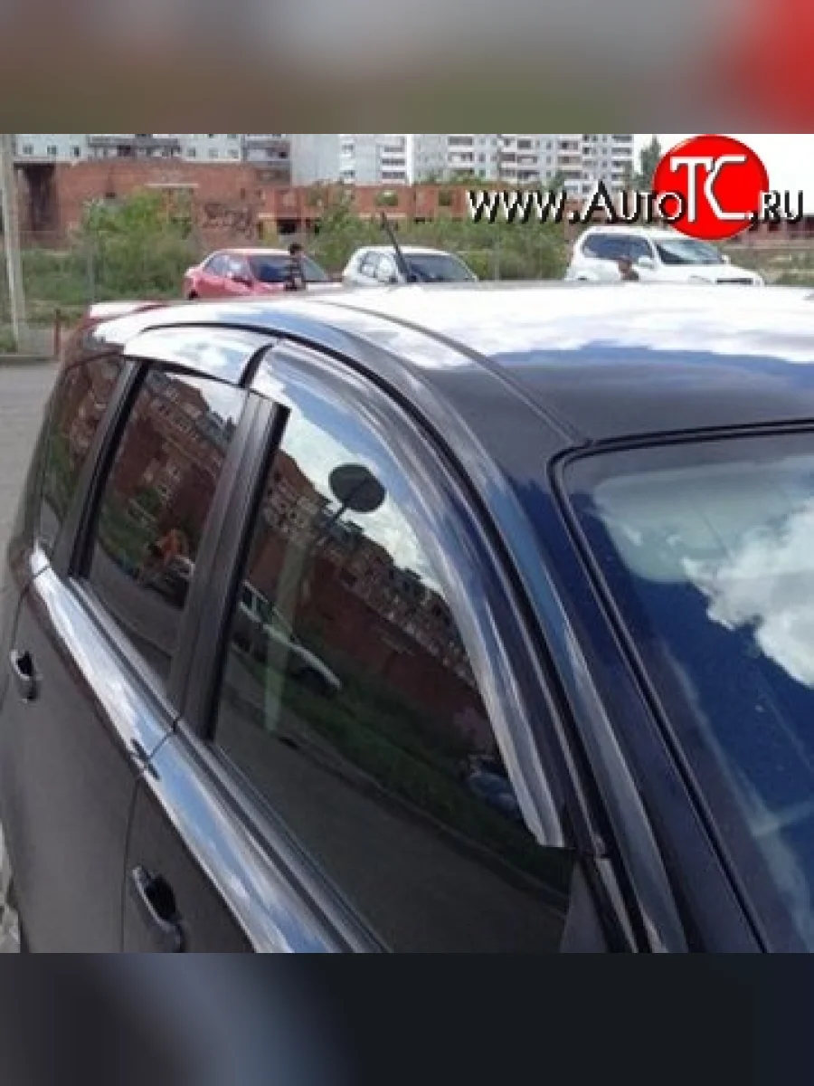 Комплект дефлекторов окон SkyLine Nissan Note 1 E11 дорестайлинг (2004-2008)  в Воронеже Воронежской области