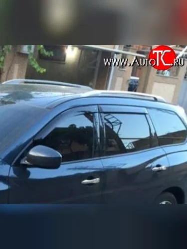 Комплект дефлекторов окон SkyLine Nissan Pathfinder R52 дорестайлинг (2012-2017)