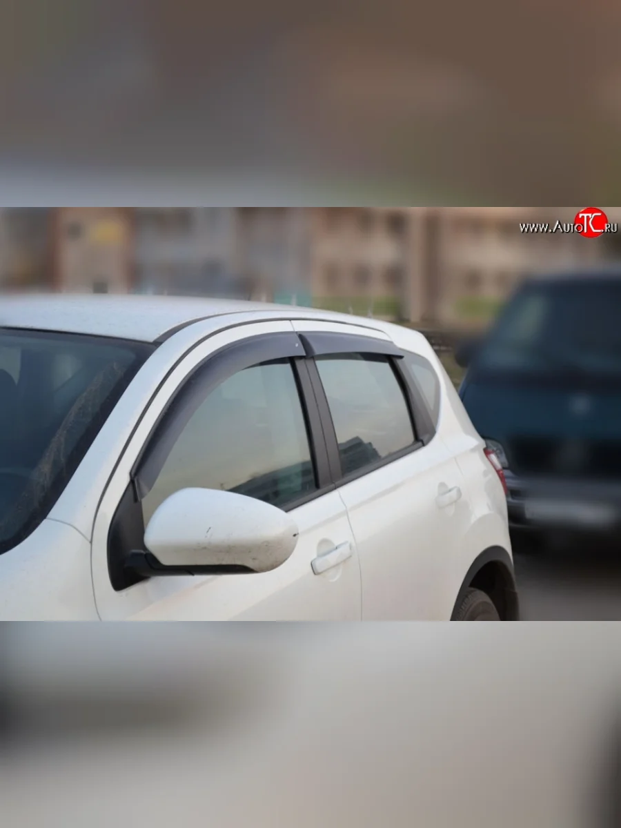 Комплект дефлекторов окон SkyLine Nissan Qashqai +2 1 J10 дорестайлинг (2008-2010)  в Керчи Республика Крым