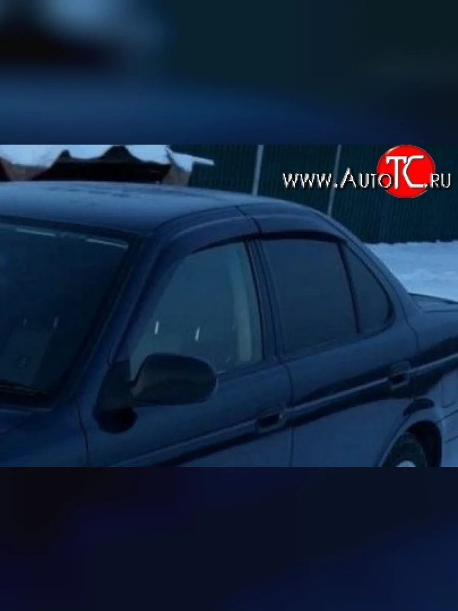 Комплект дефлекторов окон (седан) SkyLine Nissan Sunny B15 (1998-2004)  в Самаре Самарской области