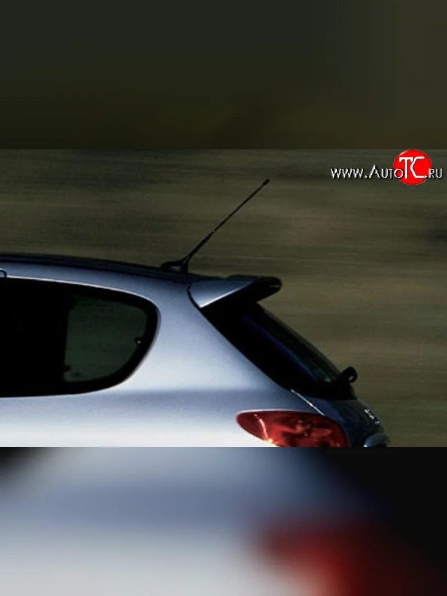 Спойлер M-VRS Peugeot 206 хэтчбэк 5 дв. 2AC дорестайлинг (1998-2003) (Неокрашенный)  в Самаре Самарской области
