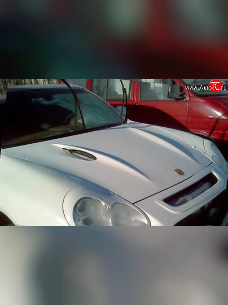 Пластиковый капот Techart Magnum I Porsche Cayenne 955 (2002-2006) (Неокрашенный)  с доставкой в г. Керчь