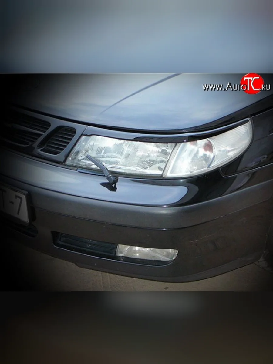 Реснички M-VRS SAAB 9-5 YS3E cедан дорестайлинг (1997-2001) (Неокрашенные)  в Керчи Республика Крым