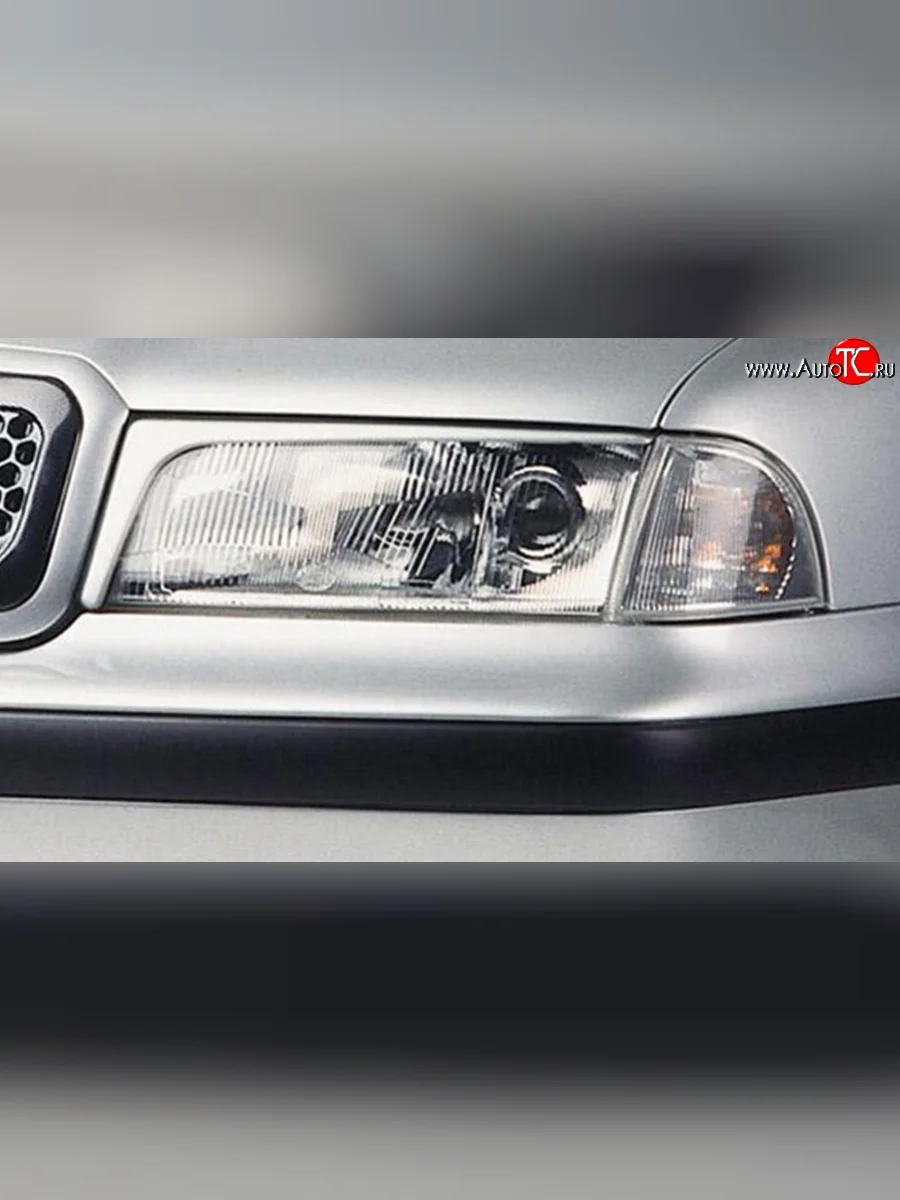 Реснички M-VRS на фары Skoda Octavia Tour A4 1U2 лифтбэк дорестайлинг (1997-2000) (Неокрашенные)  в Самаре Самарской области