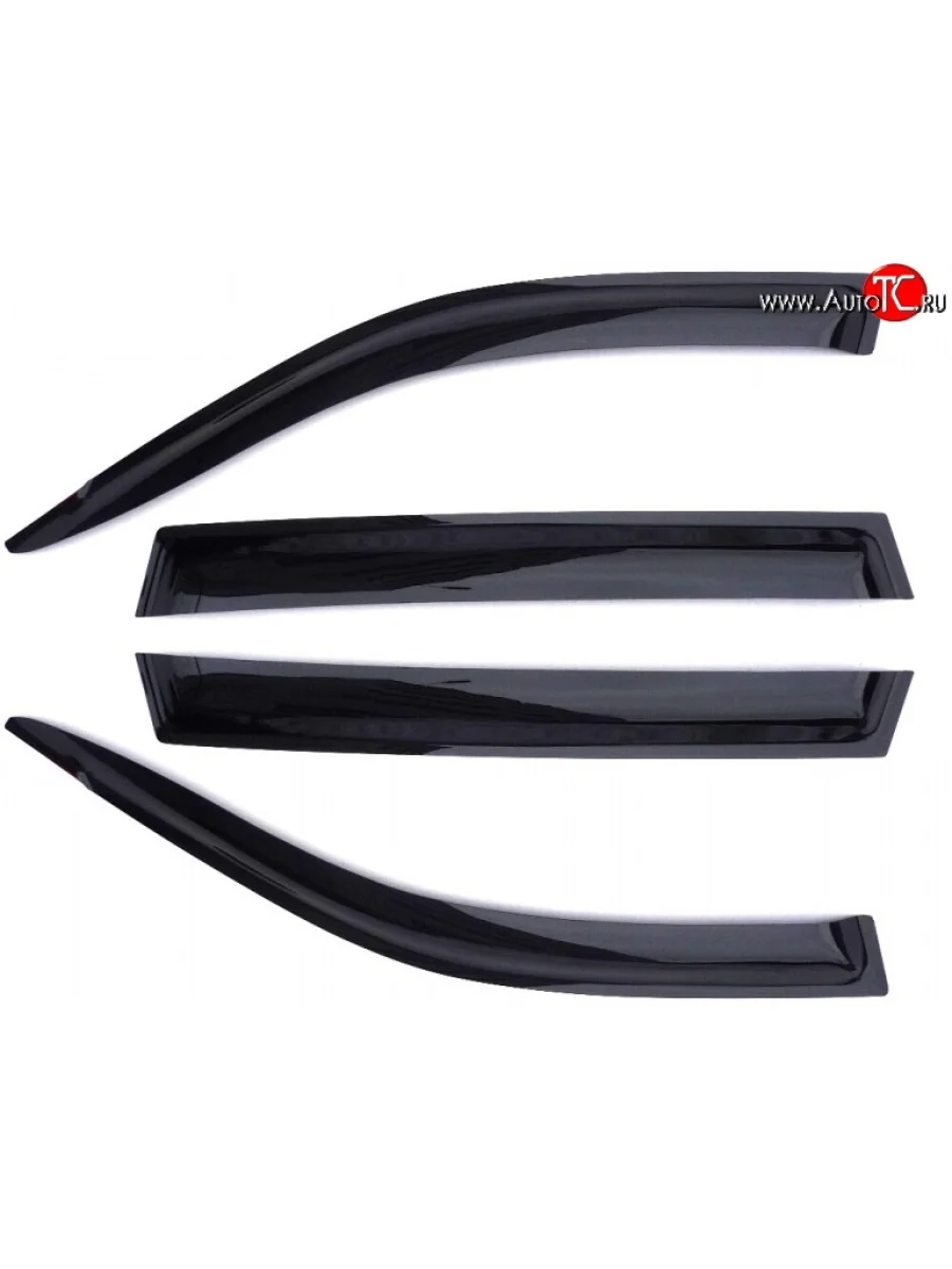 Комплект дефлекторов окон (хетчбек) SkyLine Skoda Fabia Mk3 универсал дорестайлинг (2014-2018)  в Перми Пермском крае