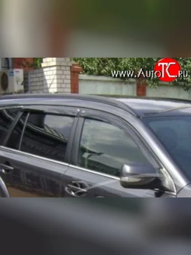 Комплект дефлекторов окон хетчбек (рестайлинг) SkyLine Subaru Outback BR/B14 дорестайлинг универсал (2009-2013)