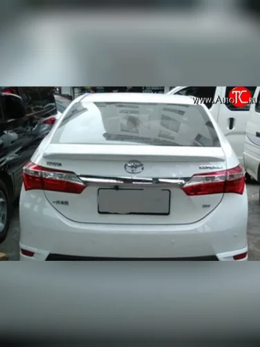 Лип спойлер M-VRS Toyota Corolla E180 рестайлинг (2016-2019)