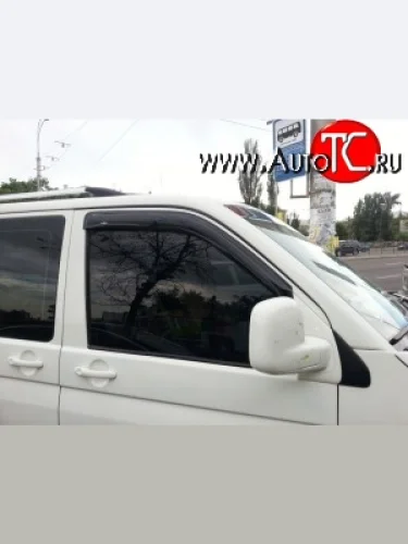 Комплект дефлекторов окон (Multivan) SkyLine Volkswagen Transporter T5 дорестайлинг (2003-2009)