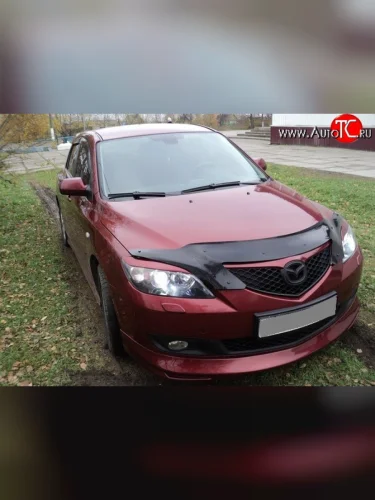 Накладка переднего бампера Sport Mazda 3/Axela  BK (2003-2006) дорестайлинг, хэтчбэк