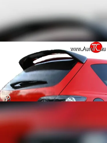 Спойлер Sport V2 со стоп-сигналом Mazda 3/Axela  BK (2003-2009) дорестайлинг, хэтчбэк, рестайлинг, хэтчбэк