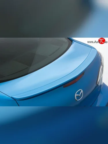 Лип спойлер Sport Mazda 3/Axela  BL (2009-2013) дорестайлинг седан, рестайлинг седан