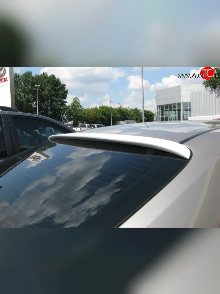 Козырёк Sport на заднее лобовое стекло автомобиля Toyota Camry XV40 рестайлинг (2009-2011) (Неокрашенный)  в Керчи Республика Крым