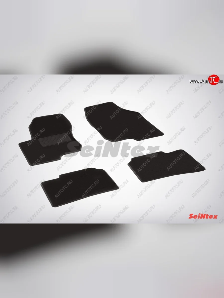 Износостойкие коврики в салон SeiNtex Premium LUX 4 шт. (ворсовые) KIA Magentis (2005-2010)  в Керчи Республика Крым