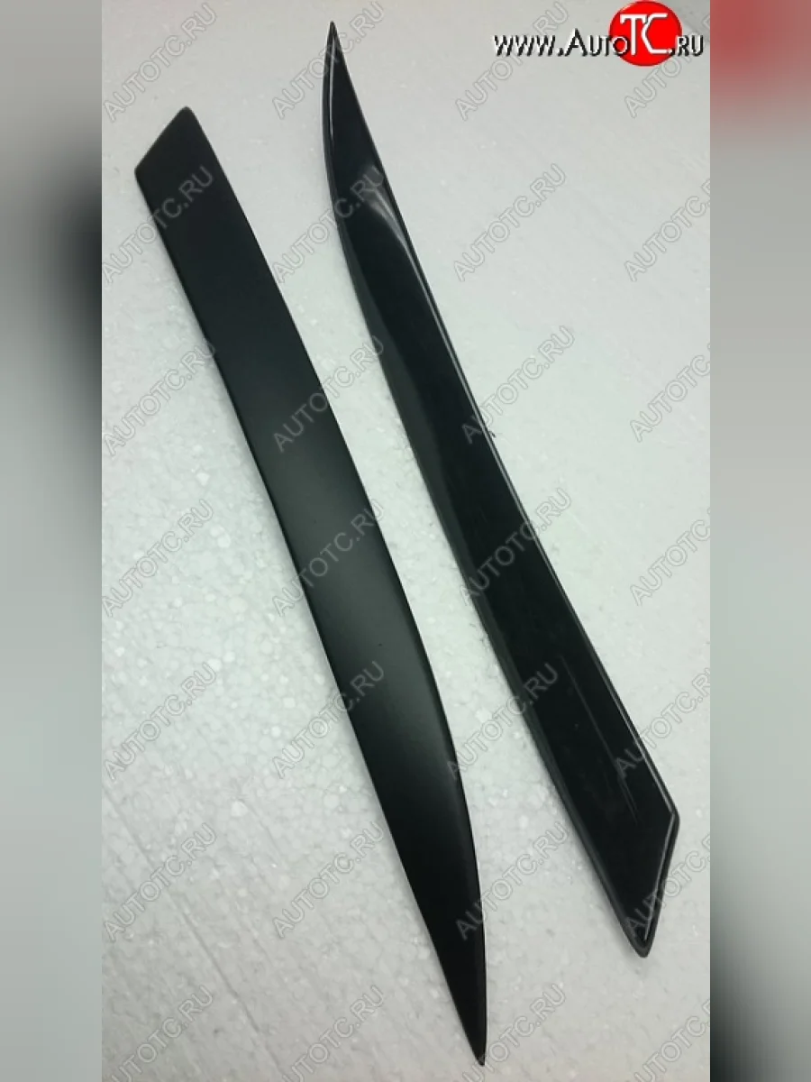 Реснички на фары Style Ford Focus 2 хэтчбэк 3 дв. дорестайлинг (2004-2007) (Неокрашенные)  в Керчи Республика Крым