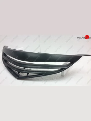 Решётка радиатора Style (двойная полоска) Mazda 3/Axela  BK (2006-2009) рестайлинг седан