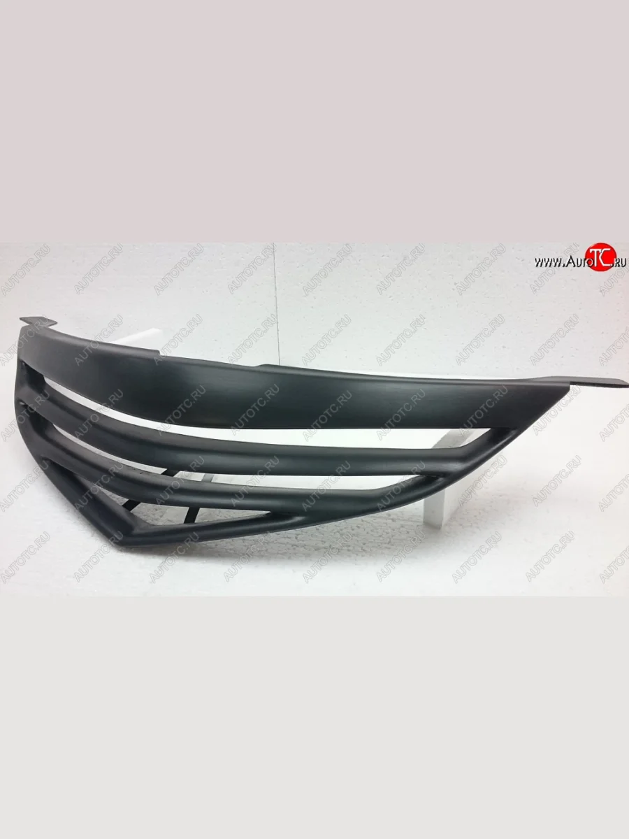 Решётка радиатора Style (двойная полоска)  Mazda 3/Axela (2006-2009) BK (Неокрашенная)  в Перми Пермском крае