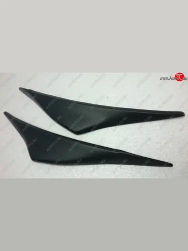 Реснички на фары M-Techno v1 Mazda 3/Axela  BM (2013-2016) дорестайлинг седан