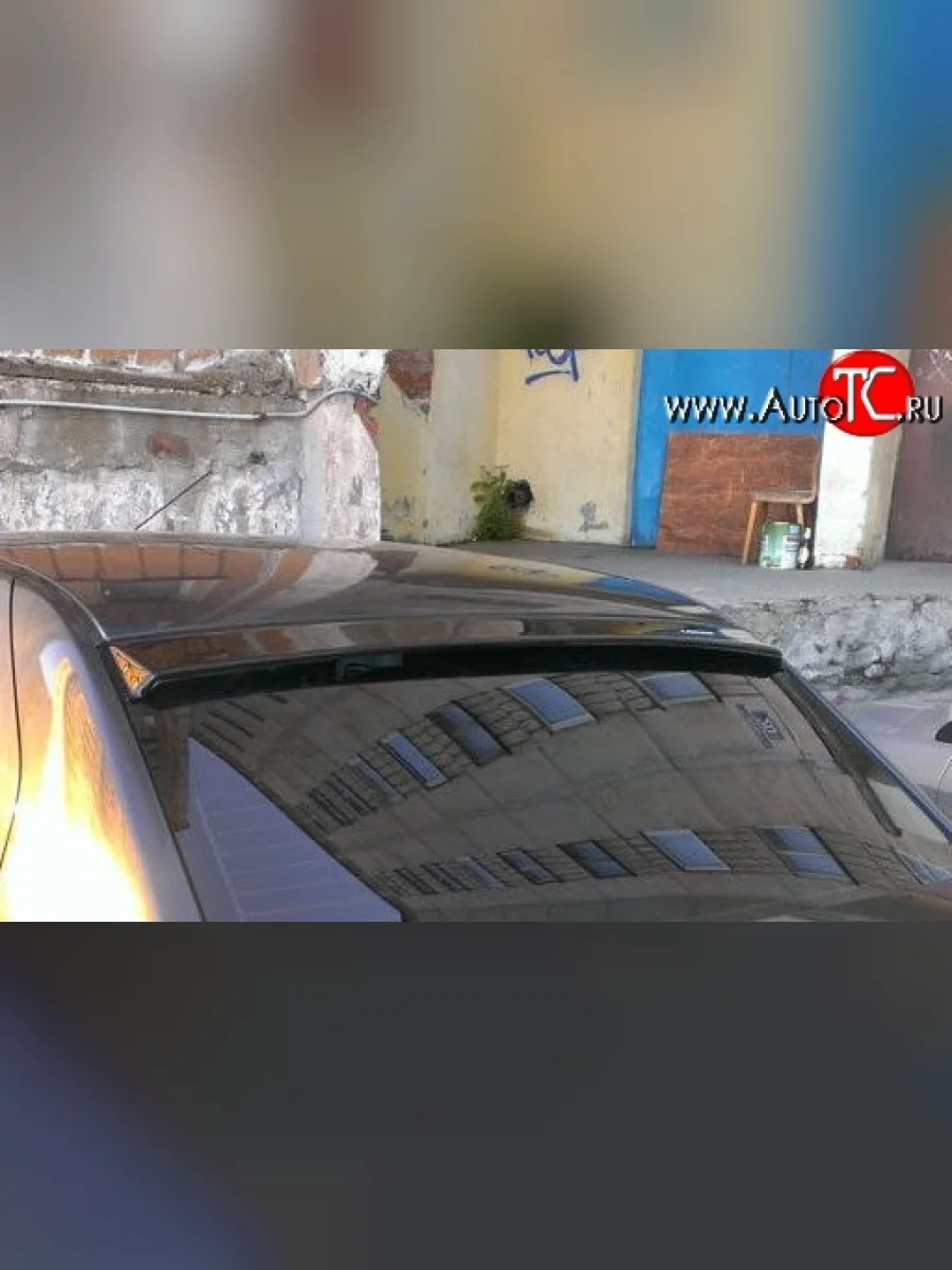 Козырёк на заднее стекло M-VRS Renault Logan 1 дорестайлинг (2004-2010) (Неокрашенный)  в Перми Пермском крае