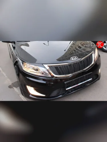 Реснички на фары Racing KIA Rio 3 QB хэтчбек 5 дв. дорестайлинг (2011-2015)