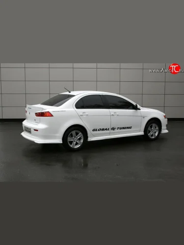 Комплект ресничек задних фонарей Mitsubishi Global-Tuning Mitsubishi Lancer  10 CY (2007-2017) седан дорестайлинг, седан рестайлинг