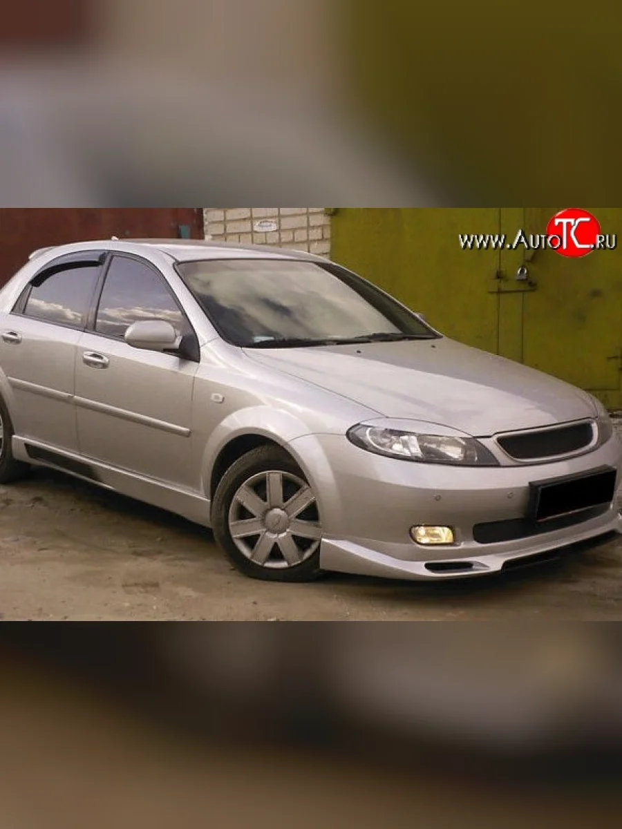 Реснички на фары M-VRS Chevrolet Lacetti хэтчбек (2002-2013) (Неокрашенные)  в Перми Пермском крае