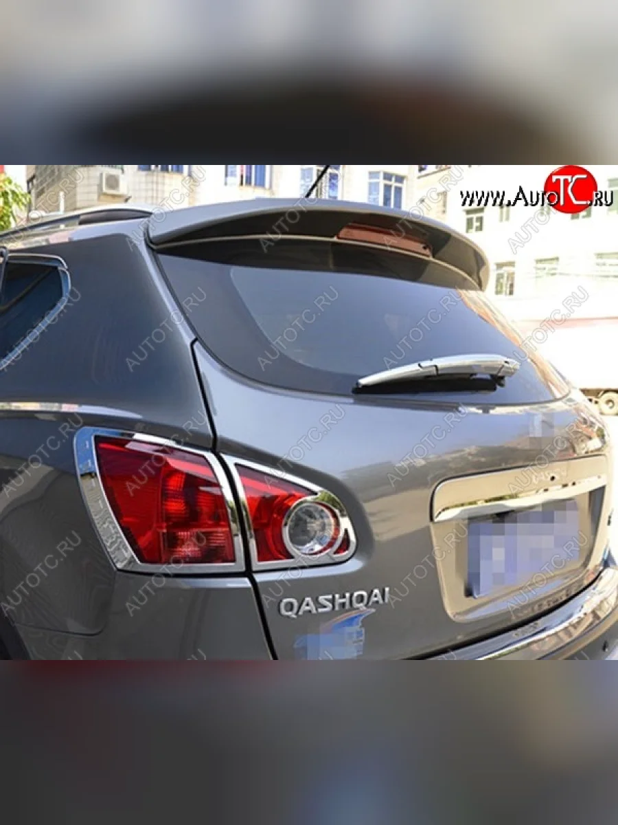 Спойлер M-VRS Nissan Qashqai 1 J10 дорестайлинг (2007-2010) (Неокрашенный)  в Самаре Самарской области