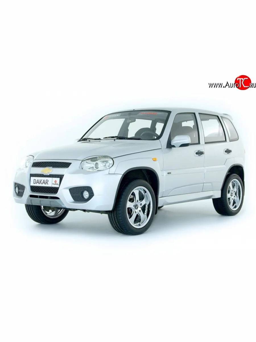 Передний бампер Dakar Chevrolet Niva 2123 дорестайлинг (2002-2008) (Неокрашенный)  в Самаре Самарской области