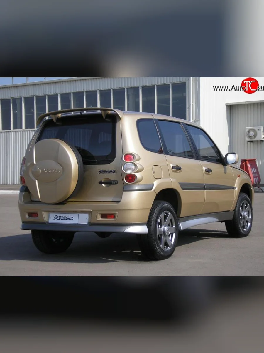 Спойлер Атака Лада ВАЗ 2123 (Нива Шевроле) 1 рестайлинг (2009-2020) (Неокрашенный)  в Воронеже Воронежской области