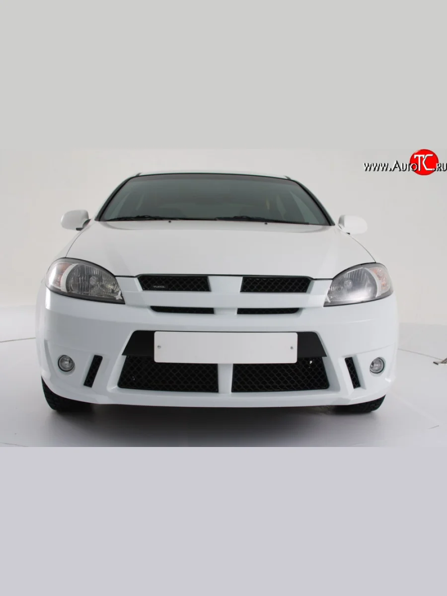 Передний бампер Style Chevrolet Lacetti хэтчбек (2002-2013) (Неокрашенный)  в Воронеже Воронежской области