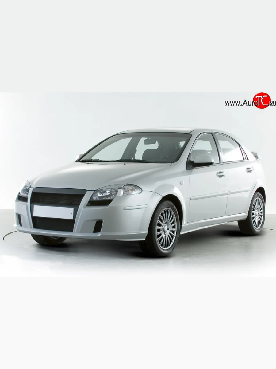Передний бампер Sport Chevrolet Lacetti хэтчбек (2002-2013) (Неокрашенный)  в Перми Пермском крае