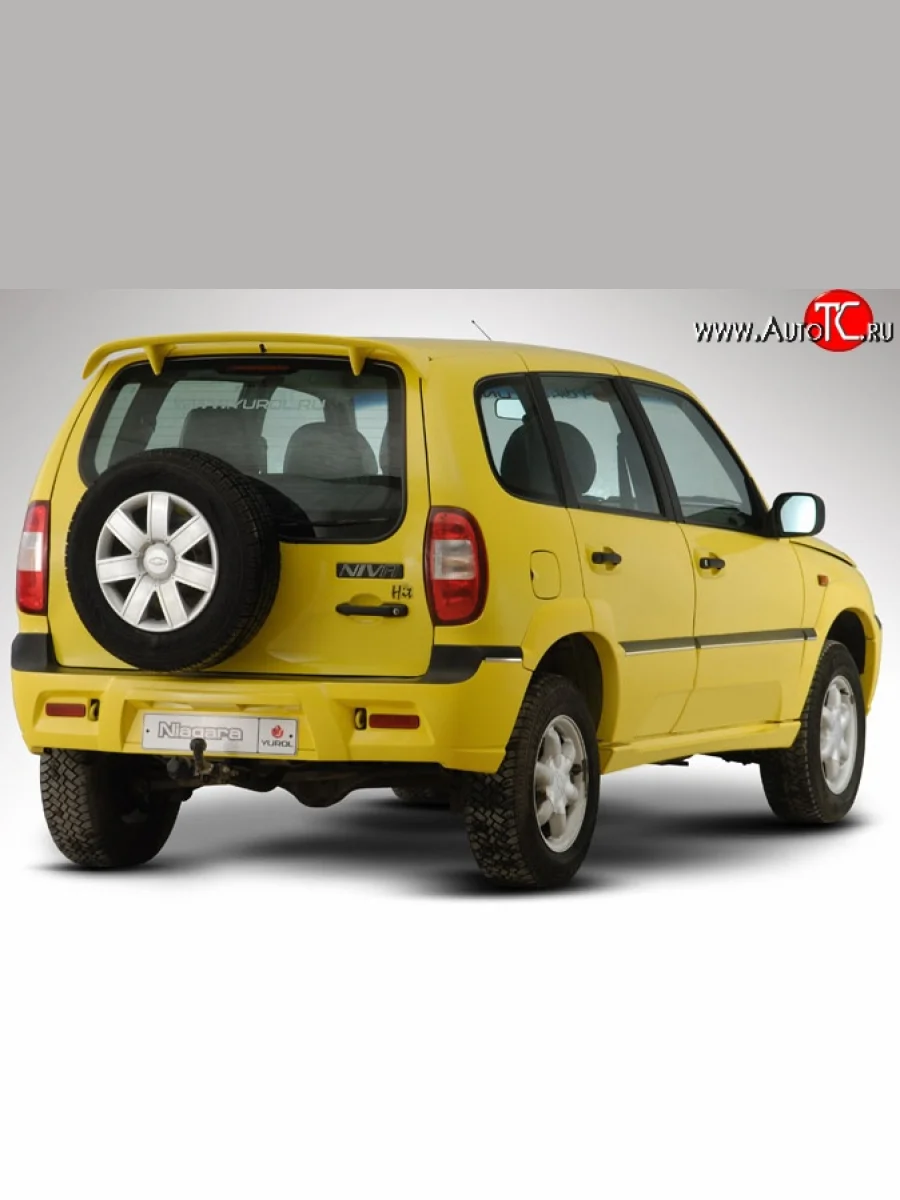 Задний бампер Ниагара Chevrolet Niva 2123 дорестайлинг (2002-2008) (Неокрашенный)  в Керчи Республика Крым