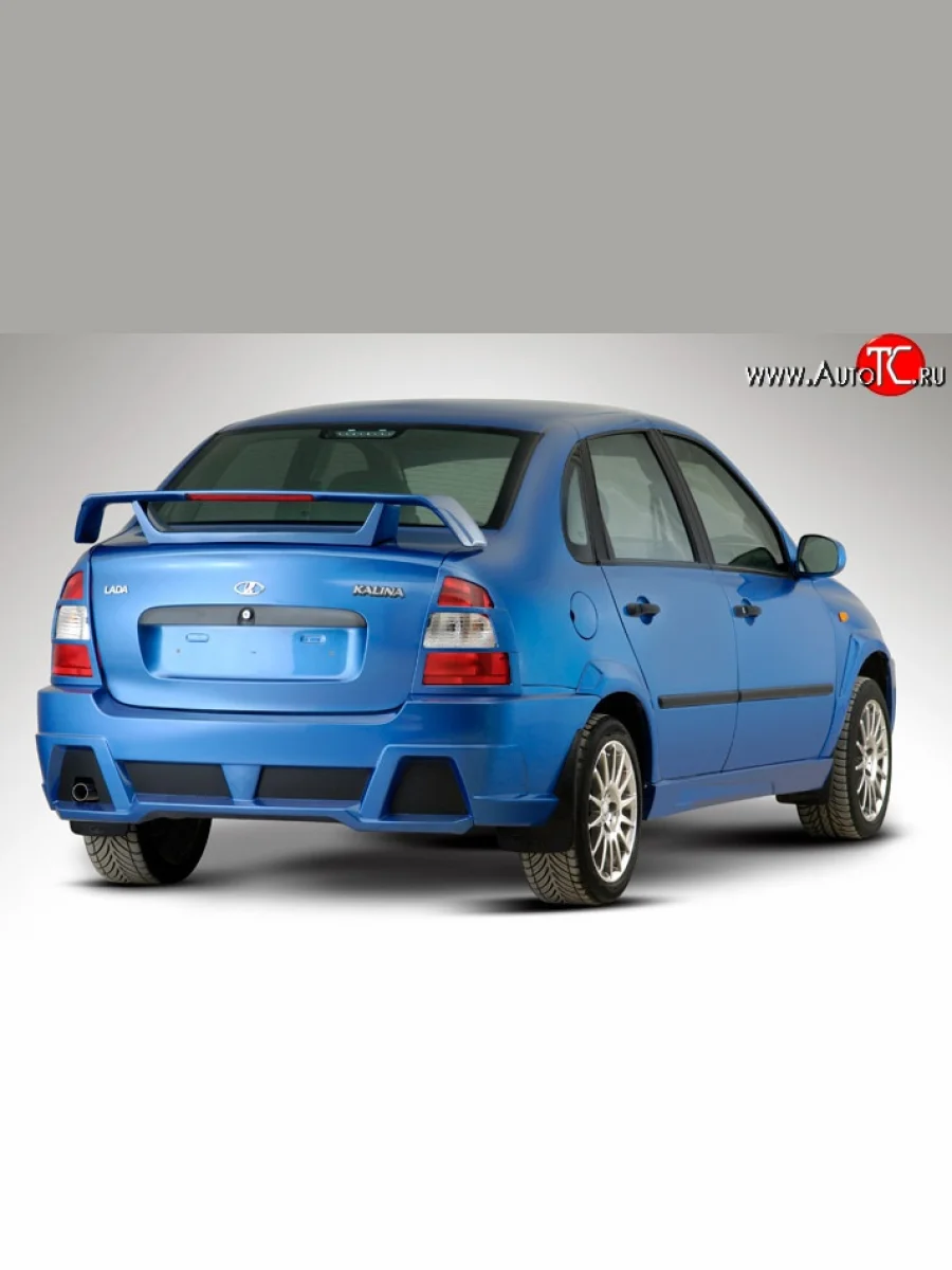 Задний бампер Anry  Лада ВАЗ Калина  1118 (2004-2013) седан (Неокрашенный)