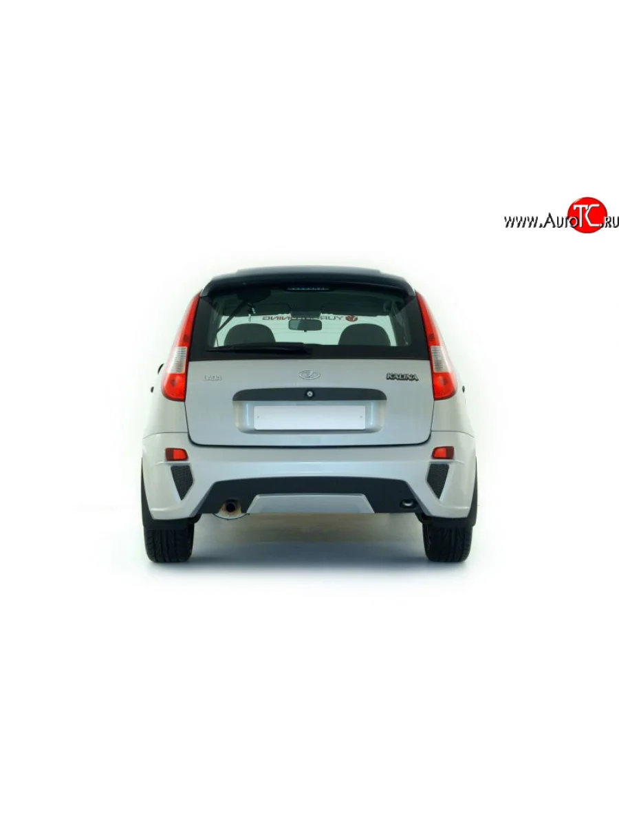 Задний бампер Бавария Лада ВАЗ Калина 1119 хэтчбек (2004-2013) (Неокрашенный)  в Перми Пермском крае