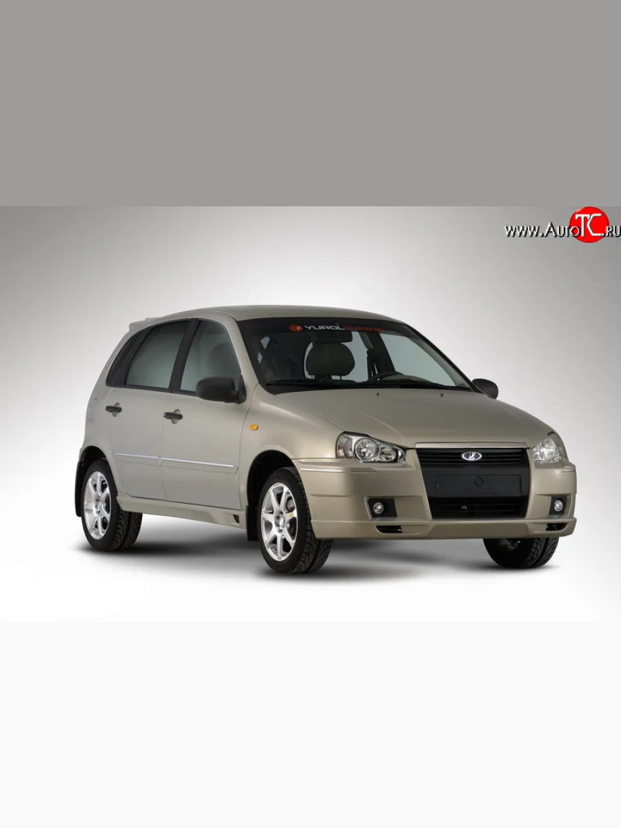 Хромированые вставки в обвес Тотти Лада ВАЗ Калина 1119 хэтчбек (2004-2013) (Накладки в комплект)  в Перми Пермском крае