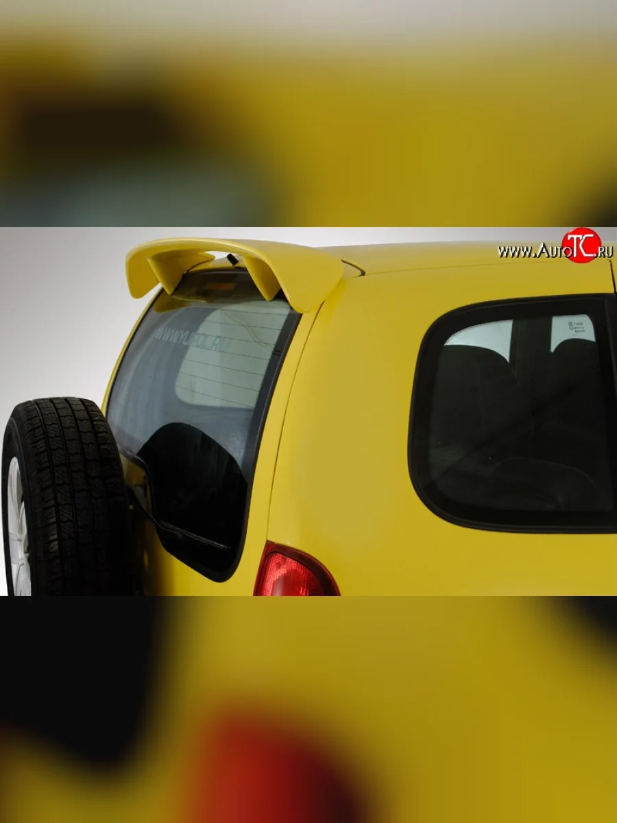 Спойлер Ниагара Лада ВАЗ 2123 (Нива Шевроле) дорестайлинг (2002-2008) (Неокрашенный)  в Перми Пермском крае