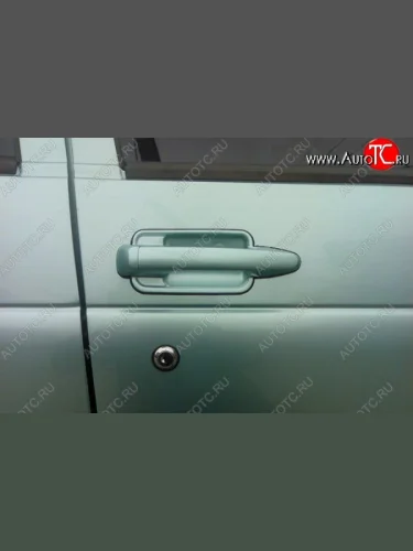 Евро-ручки дверей Тюн-Авто (Под сверление, окрашенные) Лада ВАЗ 2110 седан (1995-2007)