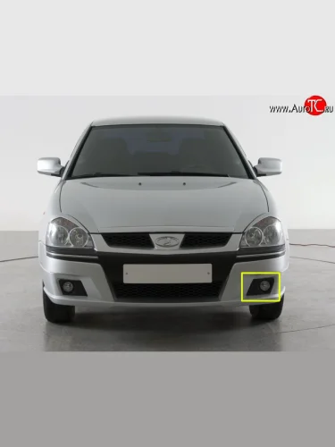 Заглушка переднего бампера Галант Лада ВАЗ Приора 2170 седан дорестайлинг (2007-2014)