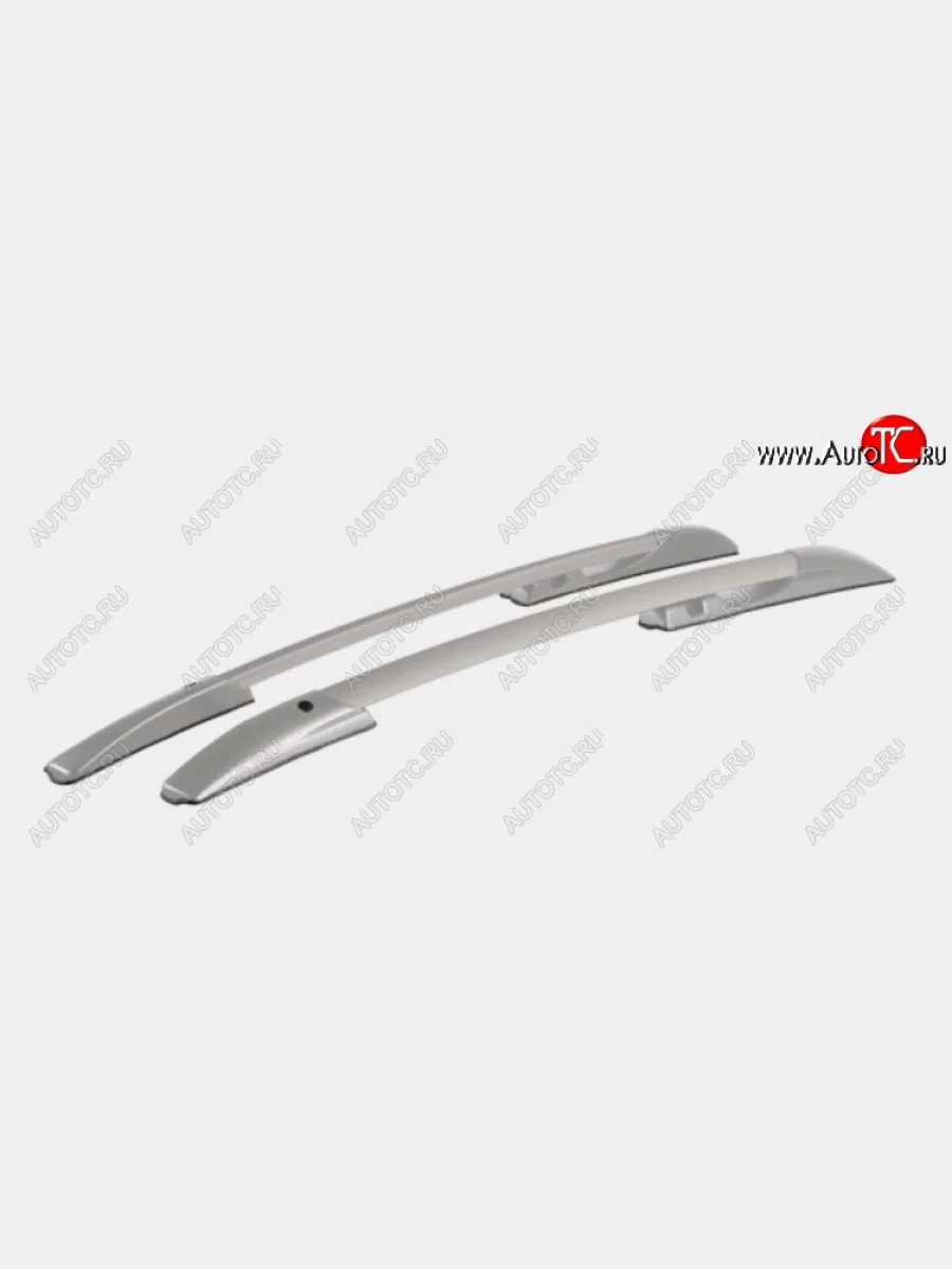 Рейлинги АПС  KIA Ceed (2012-2018) 2 JD (Серебристые, без поперечин)  с доставкой в г. Керчь
