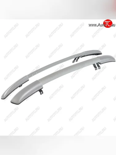 Рейлинги АПС (Серебристые, без поперечин) Лада ВАЗ Гранта 2190 седан  дорестайлинг (2011-2017)
