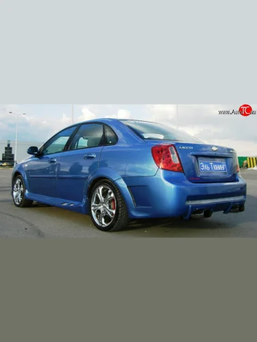 Задний бампер Крестоносец Chevrolet Lacetti седан (2002-2013)